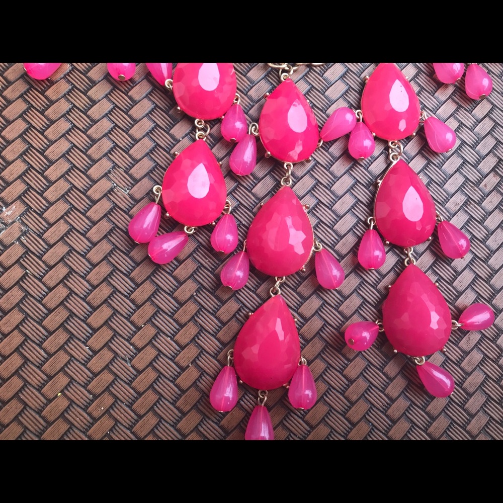 Long Pink Necklace